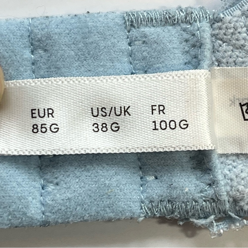 Light Blue Lace Underwire Bra - Women's Intimates - Picture 9 of 11